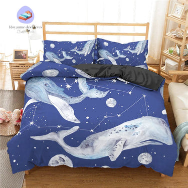 Housse de Couette Baleine Cachalot